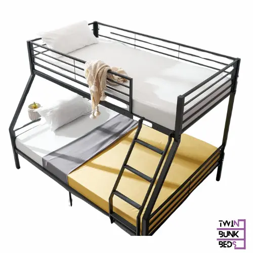 Twin Over Full Bunk Bed With Stairs