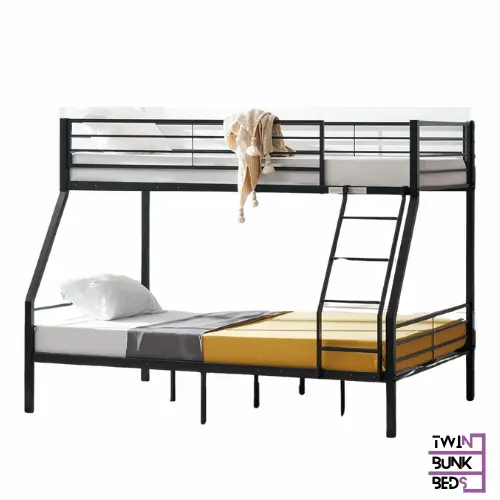 Twin Over Full Bunk Bed With Stairs